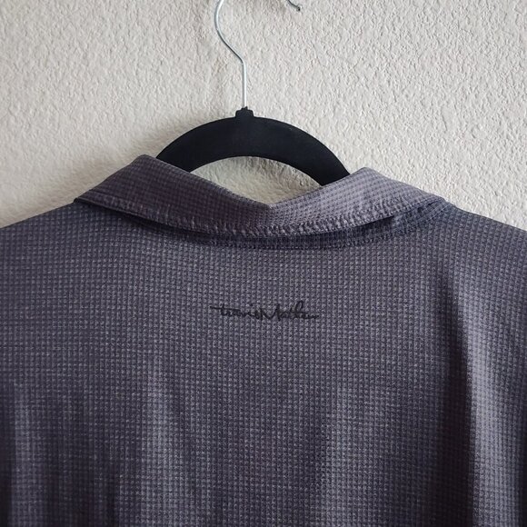 Travis Mathew Mens Golf Polo Shirt Short Sleeve Embroidered Logo Gray Size XL - Picture 4 of 7